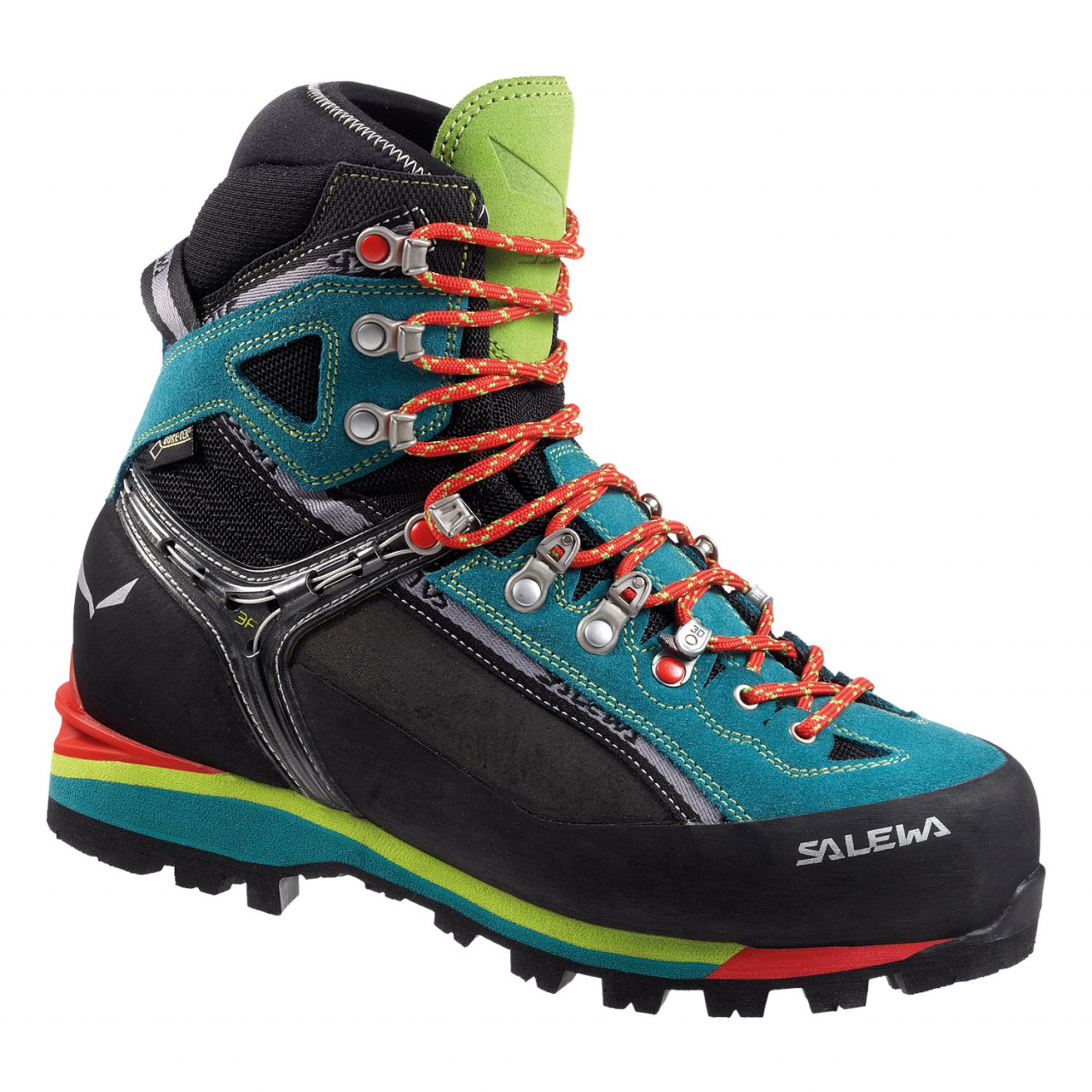 Botas De Montaña Mujer Chile - Salewa Condor Evo GORE-TEX® - Verde/Turquesa - MJZF-09412